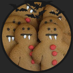 Vampire Gingerbread Men