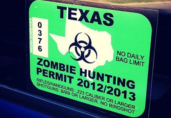 zombie hunting permit