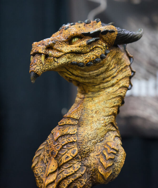 Dragon Sculpture at Monsterpalooza 2016 Pasadena