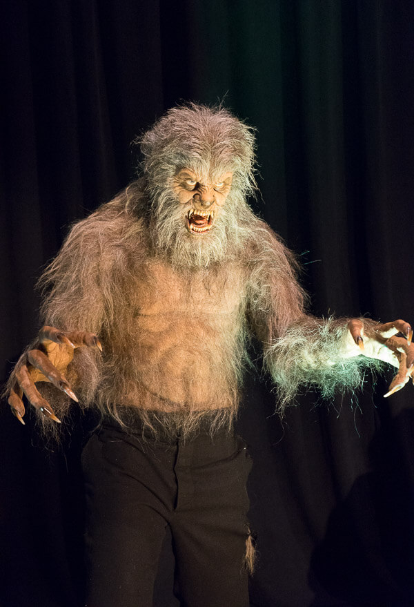 Standing Werewolf Display at Monsterpalooza 2016 Pasadena