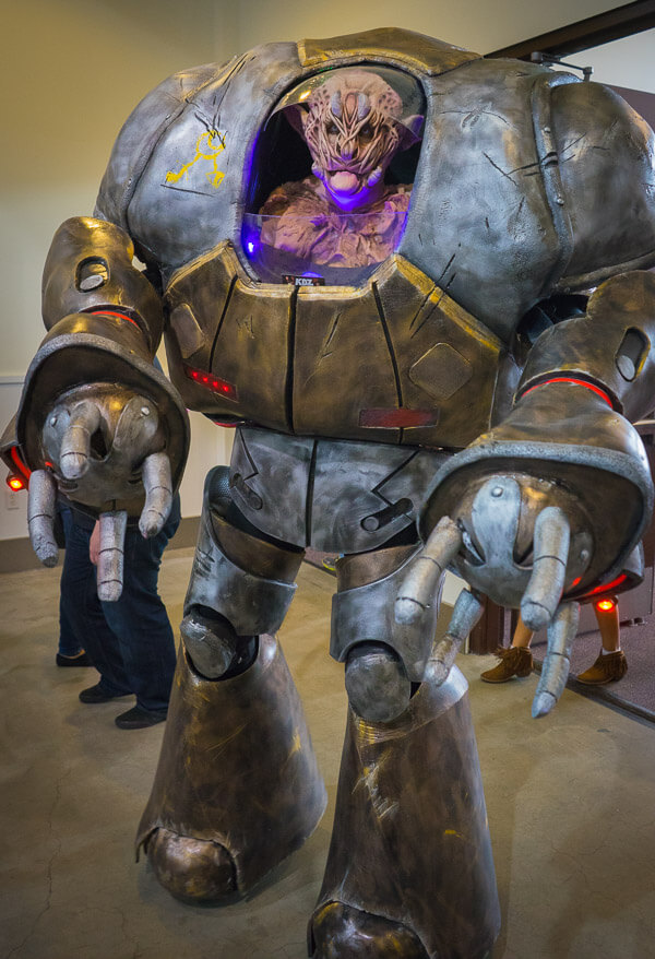 Futuristic Robot at Monsterpalooza 2016 Pasadena