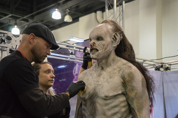 Monster Makeup at Monsterpalooza 2016 Pasadena