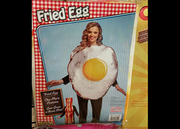 Fried Egg Costume