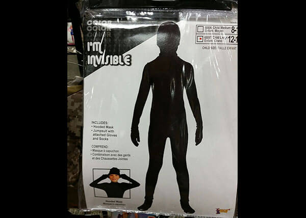 Invisible Costume