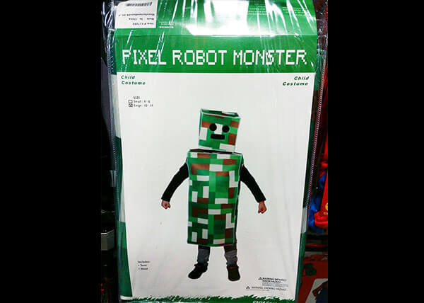 Pixel Robot Costume