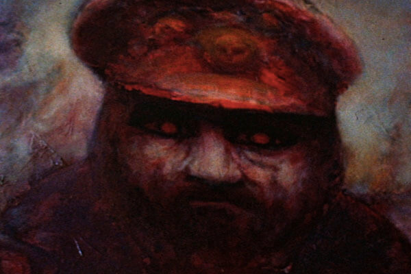 The eerie painting of Captain Usher