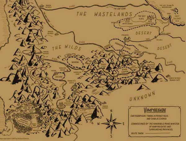 Map of Monsterland