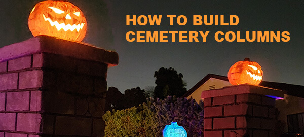 How to build cemetery columns