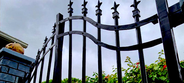 Halloween Cemetery Gate
